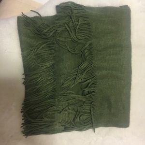 Green scarf
